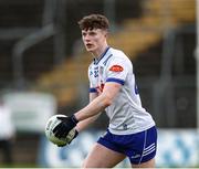 1 June 2025; Aaron Carey of Monaghan during the GAA Football All-Ireland Senior Championship Round 2 match between Monaghan and Clare at St Tiernach’s Park in Clones, Monaghan. Photo by Michael P Ryan/Sportsfile