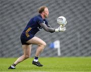 1 June 2025; Clare goalkeeper Eamon Tubridy during the GAA Football All-Ireland Senior Championship Round 2 match between Monaghan and Clare at St Tiernach’s Park in Clones, Monaghan. Photo by Michael P Ryan/Sportsfile
