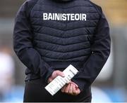 1 June 2025; Monaghan manager Gabriel Bannigan before the GAA Football All-Ireland Senior Championship Round 2 match between Monaghan and Clare at St Tiernach’s Park in Clones, Monaghan. Photo by Michael P Ryan/Sportsfile