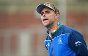 2 June 2025; India head coach Craig Fulton during the Men's International Hockey match between Ireland and India at Pembroke Wanderers Hockey Club in Dublin. Photo by Shauna Clinton/Sportsfile