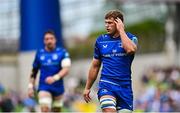 31 May 2025; Scott Penny of Leinster during the United Rugby Championship quarter-final match between Leinster and Scarlets at the Aviva Stadium in Dublin. Photo by Tyler Miller/Sportsfile