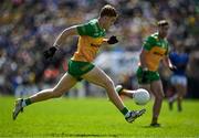 1 June 2025; Ciarán Moore of Donegal during the GAA Football All-Ireland Senior Championship Round 2 match between Cavan and Donegal at Kingspan Breffni in Cavan. Photo by Brendan Moran/Sportsfile