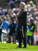 1 June 2025; Donegal manager Jim McGuinness during the GAA Football All-Ireland Senior Championship Round 2 match between Cavan and Donegal at Kingspan Breffni in Cavan. Photo by Brendan Moran/Sportsfile