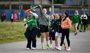 3 June 2025; Republic of Ireland supporters before the UEFA Women's Nations League, League B match between Republic of Ireland and Slovenia at Páirc Uí Chaoimh in Cork. Photo by David Fitzgerald/Sportsfile