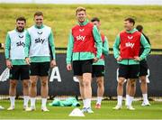 3 June 2025; Nathan Collins during a Republic of Ireland training session at the FAI National Training Centre in Abbotstown, Dublin. Photo by Ramsey Cardy/Sportsfile