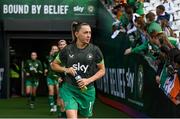 3 June 2025; Katie McCabe of Republic of Ireland before the UEFA Women's Nations League, League B match between Republic of Ireland and Slovenia at Páirc Uí Chaoimh in Cork. Photo by Stephen McCarthy/Sportsfile
