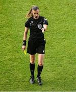 3 June 2025; Referee Miriama Bocková during the UEFA Women's Nations League, League B match between Republic of Ireland and Slovenia at Páirc Uí Chaoimh in Cork. Photo by Shauna Clinton/Sportsfile