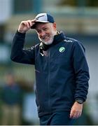 3 June 2025; Ireland Head coach Mark Tumilty before the Men's International Hockey match between Ireland and India at Pembroke Wanderers Hockey Club in Dublin. Photo by Tyler Miller/Sportsfile