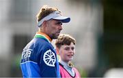 3 June 2025; India head coach Craig Fulton before the Men's International Hockey match between Ireland and India at Pembroke Wanderers Hockey Club in Dublin. Photo by Tyler Miller/Sportsfile