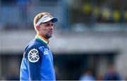 3 June 2025; India head coach Craig Fulton before the Men's International Hockey match between Ireland and India at Pembroke Wanderers Hockey Club in Dublin. Photo by Tyler Miller/Sportsfile