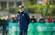 3 June 2025; Ireland Head coach Mark Tumilty before the Men's International Hockey match between Ireland and India at Pembroke Wanderers Hockey Club in Dublin. Photo by Tyler Miller/Sportsfile