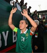 3 June 2025; Republic of Ireland captain Katie McCabe after the UEFA Women's Nations League, League B match between Republic of Ireland and Slovenia at Páirc Uí Chaoimh in Cork. Photo by Stephen McCarthy/Sportsfile