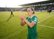 3 June 2025; Republic of Ireland captain Katie McCabe after the UEFA Women's Nations League, League B match between Republic of Ireland and Slovenia at Páirc Uí Chaoimh in Cork. Photo by Stephen McCarthy/Sportsfile