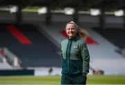 3 June 2025; Amber Barrett of Republic of Ireland before the UEFA Women's Nations League, League B match between Republic of Ireland and Slovenia at Páirc Uí Chaoimh in Cork. Photo by Stephen McCarthy/Sportsfile