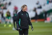 3 June 2025; Republic of Ireland goalkeeping coach Emma Byrne during the UEFA Women's Nations League, League B match between Republic of Ireland and Slovenia at Páirc Uí Chaoimh in Cork. Photo by Stephen McCarthy/Sportsfile