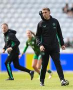 3 June 2025; Republic of Ireland performance analyst Jackson Huxley before the UEFA Women's Nations League, League B match between Republic of Ireland and Slovenia at Páirc Uí Chaoimh in Cork. Photo by Stephen McCarthy/Sportsfile
