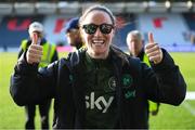 3 June 2025; Megan Campbell of Republic of Ireland after the UEFA Women's Nations League, League B match between Republic of Ireland and Slovenia at Páirc Uí Chaoimh in Cork. Photo by Stephen McCarthy/Sportsfile