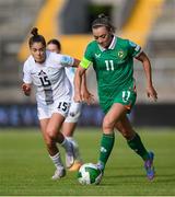 3 June 2025; Katie McCabe of Republic of Ireland during the UEFA Women's Nations League, League B match between Republic of Ireland and Slovenia at Páirc Uí Chaoimh in Cork. Photo by Stephen McCarthy/Sportsfile