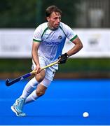 3 June 2025; Luke Witherow of Ireland during the Men's International Hockey match between Ireland and India at Pembroke Wanderers Hockey Club in Dublin. Photo by Tyler Miller/Sportsfile