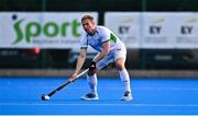 3 June 2025; Luke Madeley of Ireland during the Men's International Hockey match between Ireland and India at Pembroke Wanderers Hockey Club in Dublin. Photo by Tyler Miller/Sportsfile