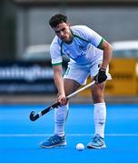 3 June 2025; Mark McNellis of Ireland during the Men's International Hockey match between Ireland and India at Pembroke Wanderers Hockey Club in Dublin. Photo by Tyler Miller/Sportsfile
