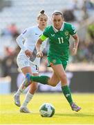 3 June 2025; Katie McCabe of Republic of Ireland during the UEFA Women's Nations League, League B match between Republic of Ireland and Slovenia at Páirc Uí Chaoimh in Cork. Photo by Stephen McCarthy/Sportsfile