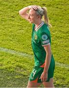 3 June 2025; Louise Quinn of Republic of Ireland after the UEFA Women's Nations League, League B match between Republic of Ireland and Slovenia at Páirc Uí Chaoimh in Cork. Photo by Shauna Clinton/Sportsfile