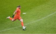 3 June 2025; Slovenia goalkeeper Zala Meršnik during the UEFA Women's Nations League, League B match between Republic of Ireland and Slovenia at Páirc Uí Chaoimh in Cork. Photo by Shauna Clinton/Sportsfile