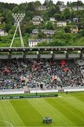 3 June 2025; Republic of Ireland players huddle during the UEFA Women's Nations League, League B match between Republic of Ireland and Slovenia at Páirc Uí Chaoimh in Cork. Photo by Shauna Clinton/Sportsfile