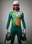 28 May 2025; Team Ireland winter athletes gather for a team camp at the Sport Ireland Campus in Dublin ahead of the final qualification phase for the Milano Cortina 2026 Winter Olympic Games next February. In attendance is  Speed Skater, Sean McAnuff. Photo by David Fitzgerald/Sportsfile
