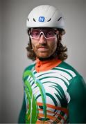 28 May 2025; Team Ireland winter athletes gather for a team camp at the Sport Ireland Campus in Dublin ahead of the final qualification phase for the Milano Cortina 2026 Winter Olympic Games next February. In attendance is  Speed Skater, Sean McAnuff. Photo by David Fitzgerald/Sportsfile
