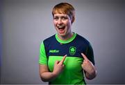28 May 2025; Team Ireland winter athletes gather for a team camp at the Sport Ireland Campus in Dublin ahead of the final qualification phase for the Milano Cortina 2026 Winter Olympic Games next February. In attendance is Luge athlete, Elsa Desmond. Photo by David Fitzgerald/Sportsfile