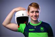 28 May 2025; Team Ireland winter athletes gather for a team camp at the Sport Ireland Campus in Dublin ahead of the final qualification phase for the Milano Cortina 2026 Winter Olympic Games next February. In attendance is Luge athlete, Elsa Desmond. Photo by David Fitzgerald/Sportsfile