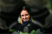 28 May 2025; Team Ireland winter athletes gather for a team camp at the Sport Ireland Campus in Dublin ahead of the final qualification phase for the Milano Cortina 2026 Winter Olympic Games next February. In attendance is Alpine Skier, Elle Murphy. Photo by David Fitzgerald/Sportsfile