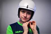28 May 2025; Team Ireland winter athletes gather for a team camp at the Sport Ireland Campus in Dublin ahead of the final qualification phase for the Milano Cortina 2026 Winter Olympic Games next February. In attendance is Luge athlete, Elsa Desmond. Photo by David Fitzgerald/Sportsfile