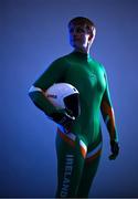 28 May 2025; Team Ireland winter athletes gather for a team camp at the Sport Ireland Campus in Dublin ahead of the final qualification phase for the Milano Cortina 2026 Winter Olympic Games next February. In attendance is Luge athlete, Elsa Desmond. Photo by David Fitzgerald/Sportsfile