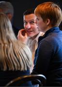 28 May 2025; Athletes and guests gather at a special team dinner hosted by the Olympic Federation of Ireland during the Winter Olympic Team Camp in Dublin. The evening was attended by Luge Athlete Elsa Desmond at The Old Spot in Dublin, celebrating the journey to Milano Cortina 2026. Photo by Shauna Clinton/Sportsfile