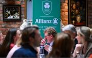 28 May 2025; Athletes and guests gather at a special team dinner hosted by the Olympic Federation of Ireland during the Winter Olympic Team Camp in Dublin, celebrating the journey to Milano Cortina 2026. Photo by Shauna Clinton/Sportsfile