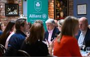 28 May 2025; Athletes and guests gather at a special team dinner hosted by the Olympic Federation of Ireland during the Winter Olympic Team Camp in Dublin, celebrating the journey to Milano Cortina 2026. Photo by Shauna Clinton/Sportsfile
