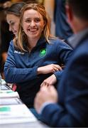 28 May 2025; Athletes and guests gather at a special team dinner hosted by the Olympic Federation of Ireland during the Winter Olympic Team Camp in Dublin. The evening was attended by Alpine Skier Elle Murphy at The Old Spot in Dublin, celebrating the journey to Milano Cortina 2026. Photo by Shauna Clinton/Sportsfile