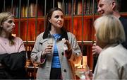 29 May 2025; Athletes and guests gather at a special team dinner hosted by the Olympic Federation of Ireland during the Winter Olympic Team Camp in Dublin, celebrating the journey to Milano Cortina 2026. Photo by Shauna Clinton/Sportsfile