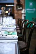 28 May 2025; A general view of a special team dinner hosted by the Olympic Federation of Ireland at The Old Spot in Dublin, celebrating the journey to Milano Cortina 2026 during the Winter Olympic Team Camp event. Photo by Shauna Clinton/Sportsfile