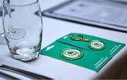 228 May 2025; A general view of a special team dinner hosted by the Olympic Federation of Ireland at The Old Spot in Dublin, celebrating the journey to Milano Cortina 2026 during the Winter Olympic Team Camp event. Photo by Shauna Clinton/Sportsfile