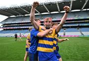 31 May 2025; James Dillon of Roscommon after his side's victory in the Nickey Rackard Cup final match between Mayo and Roscommon at Croke Park in Dublin. Photo by Stephen Marken/Sportsfile