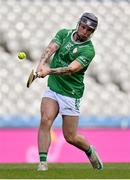 31 May 2025; David Devine of London during the Christy Ring Cup final match between Derry and London at Croke Park in Dublin. Photo by Stephen Marken/Sportsfile