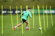 5 June 2025; Josh Honohan during a Republic of Ireland training session at the FAI National Training Centre in Abbotstown, Dublin. Photo by Stephen McCarthy/Sportsfile