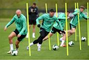 5 June 2025; Matt Doherty during a Republic of Ireland training session at the FAI National Training Centre in Abbotstown, Dublin. Photo by Stephen McCarthy/Sportsfile