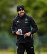 5 June 2025; Assistant head coach John O'Shea during a Republic of Ireland training session at the FAI National Training Centre in Abbotstown, Dublin. Photo by Stephen McCarthy/Sportsfile