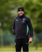 5 June 2025; Assistant head coach John O'Shea during a Republic of Ireland training session at the FAI National Training Centre in Abbotstown, Dublin. Photo by Stephen McCarthy/Sportsfile