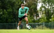 5 June 2025; Kasey McAteer during a Republic of Ireland training session at the FAI National Training Centre in Abbotstown, Dublin. Photo by Stephen McCarthy/Sportsfile